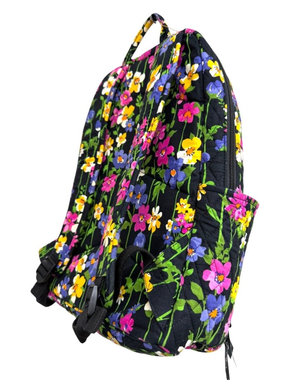 Vera Bradley Floral Quilted Backpack - Vibrant Spring Print
